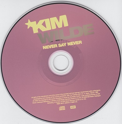 Kim Wilde Never Say Never 2006 CD